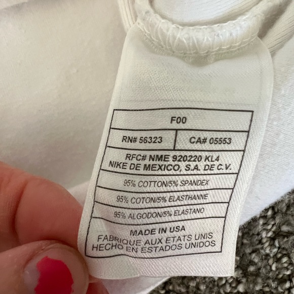 Vintage Nike Shirt Y2K Slim Graphic Short Sleeve Women’s Size XL - Picture 7 of 8